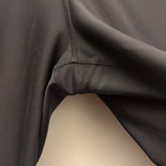 Alo 7/8 High-Waist Airlift Fabric double-layered waistband Black Legging XS - Picture 7 of 7